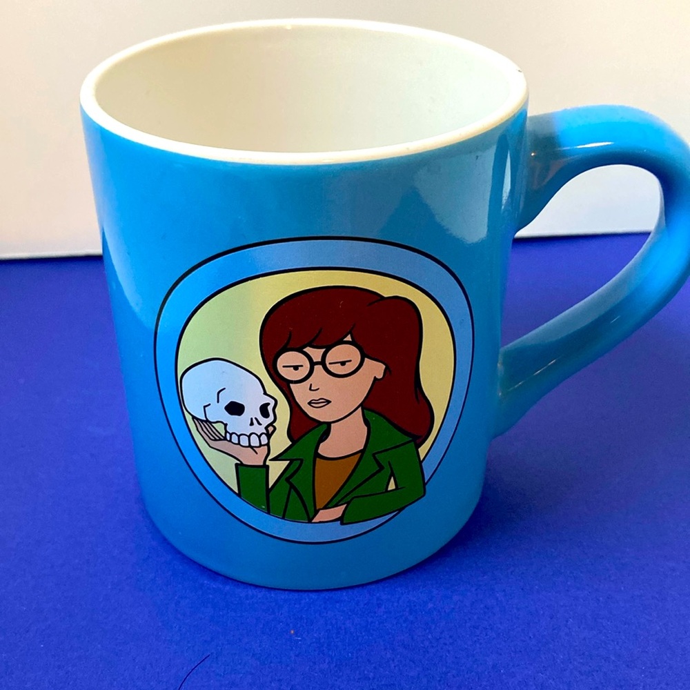 “Sarcasm. It’s A Great Way To Deal…” 2020 ViacomMTV Daria Baby Blue Novelty Cup